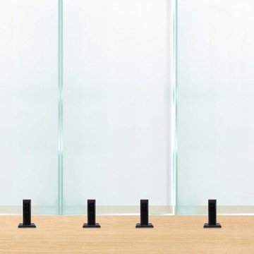 Spigot Balustrade Post Matte Black Earth Tones