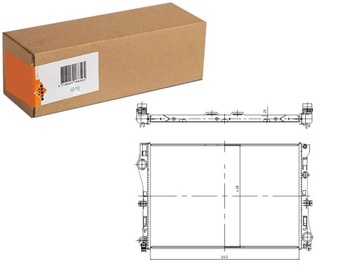 фото thumb №1, Радіаторів двигуна води mercedes c a205 c c205 c t-model s205 c w205 e