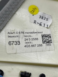 фото thumb №11, Audi a6 c7 sedan захист обшивка стійка c оббивка правий задня