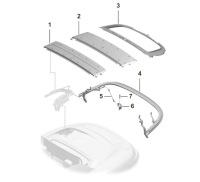 Купить Трос натяжная porsche 992 carrera 4s 9p1871599, фото thumb