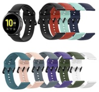 ЧЕРНЫЙ ремешок для SAMSUNG GALAXY WATCH ACTIVE 2 40 мм S