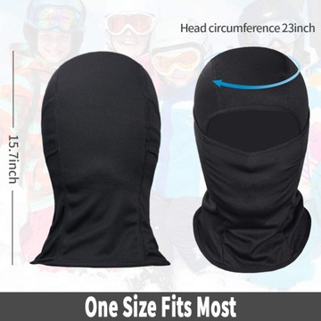 Kominiarka standard kolor biały