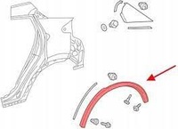 фото thumb №1, Org! молдинг крила задня заднього задня ліва lewego toyota ch-r chr 2016-