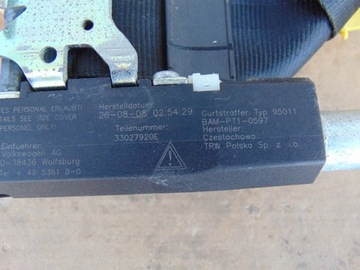 фото thumb №11, Pas натяжитель правый перед vw transporter t5