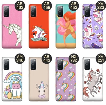 ETUI DO SAMSUNG GALAXY S20 FE / 5G WZORY JEDNOROŻEC BAJKI KSIĘŻNICZKI CASE