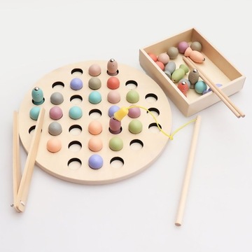 Деревянная игра-рыбалка CAT MONTESSORI