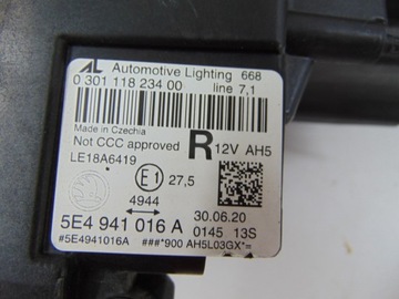 фото thumb №8, Skoda octavia 4 iv лампа права 5e4941016a