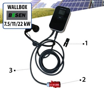 Зарядное устройство Wallbox Besen 11кВт, 6-16А, тип 2
