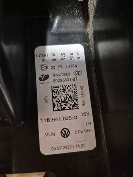 фото thumb №14, Volkswagen id.4 2020- ліва сторона лампа передня