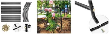 2SZT PERGOLA OGRODOWA ŁUK 240cm METALOWA