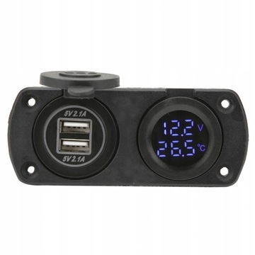 Автомобильное зарядное устройство USB 9 см.