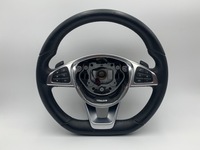 фото thumb №8, Mercedes w205 руль лепестки кожа красивая