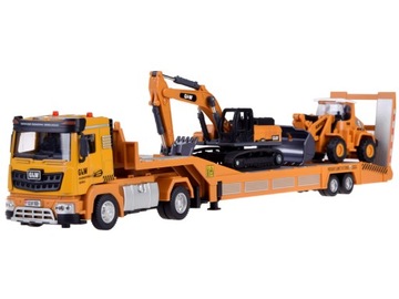 Грузовик-эвакуатор, экскаватор и бульдозер со звуком Little Builder AR5008
