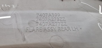 фото thumb №11, Планка накладка крила l200 fullback ліва задня зад лівий