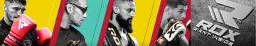 RDX Rękawice do MMA grapplingowe GGRF-12 Niebieskie M
