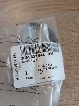 фото thumb №1, Vw t-cross заглушка фаркоп бампера зад