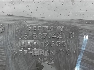 фото thumb №7, Бампер зад задній vw golf iv 4 1j6807421d