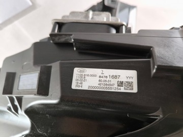 фото thumb №7, Cadillac xt4 повний led правий фара лампа 84761687