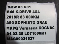 фото thumb №13, Bmw x3 g01 дверь правые передние перед м-пакет 475 чёрный sapphire чёрные