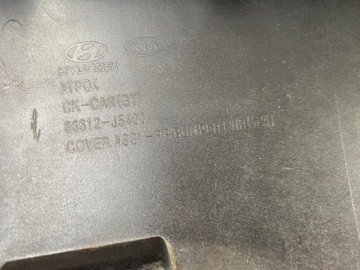 фото thumb №14, Kia stinger gt 17- накладка диффузор спойлер бампера зад 86612-j5400