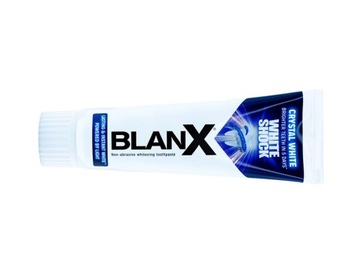 Зубная паста BLANX White Shock отбеливающая 75 мл мятная