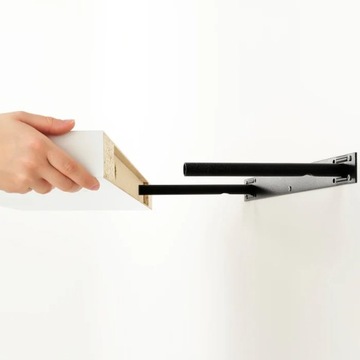 ПОЛКА НАСТЕННАЯ IKEA LACK 110x26 см БЕЛАЯ