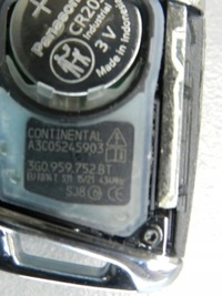 фото thumb №9, Vw arteon ключ pilot 3g0959752bt