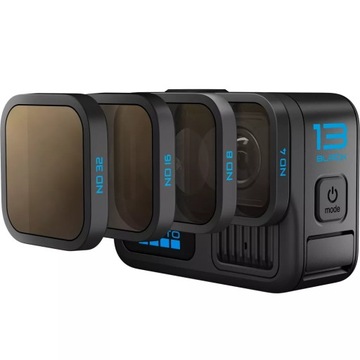 GoPro HERO 13 Черная спортивная камера + водонепроницаемый корпус для подводной съемки 60 м