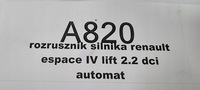 фото thumb №6, Стартер двигателя renault espace iv lift 2.2 dci