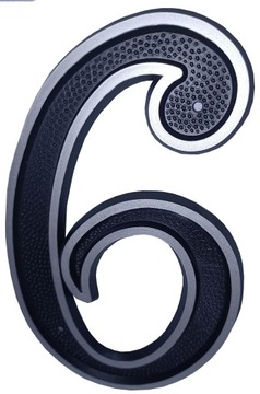 НОМЕР ДЛЯ ДОМА НОМЕР АДРЕС REFLEX 15CM 6