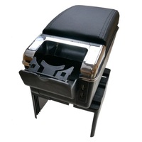 фото thumb №7, Подлокотник универсальный 7 x usb ze бардачок чёрный автомобильный