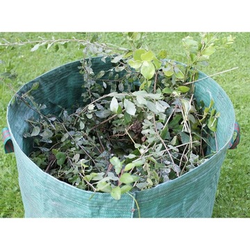 САДОВАЯ СУМКА-КОРЗИНА ДЛЯ ЛИСТЬЕВ, БОЛЬШАЯ ТРАВА, 120Л