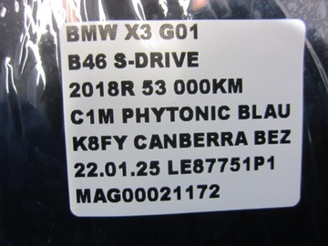 фото thumb №11, Bmw x3 g01 экран дисплей монитор навигации 10,25'' 6841920 65508802007