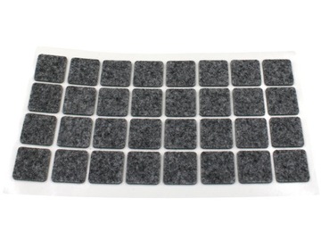 Filce samoprzylepne FLOOR CARE 25 x 25 mm SZARE