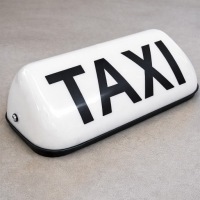 Taxi бездротова лампа сигнальна білий kogut led na пульта pilot gap Ціна, фото thumb