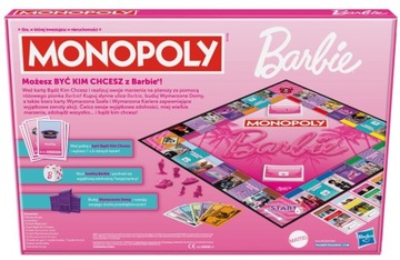 G0038 HASBRO Настольная игра «Монополия Барби» PL версия