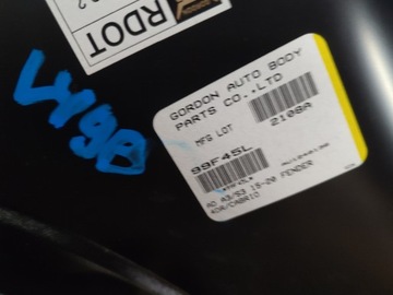 фото thumb №7, Крило лівий перед audi a3 8v sedan ly9b 12-20