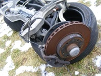 фото thumb №10, Mercedes w203 c220 ступиця передня поворотний кулак ліва