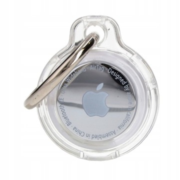 Etui z brelokiem Bizon do Apple AirTag, ramka