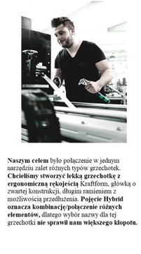 ТРЕЩОТКА И УДЛИНИТЕЛЬ ZYKLOP HYBRID 1/2