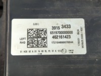 Лампа передняя левая сторона opel crossland x facelift 2021 39153433 Оригинал, фото thumb