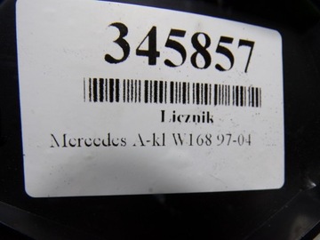 фото thumb №11, Mercedes a класс w168 спидометр приборы спидометр a1685408811