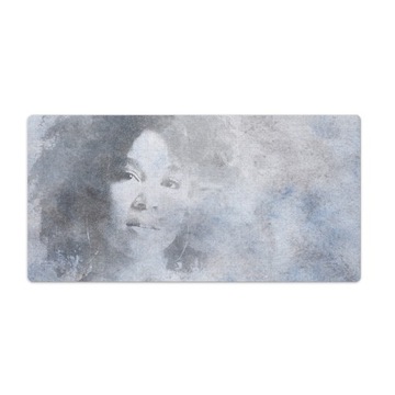 Nadruk podkładka na biurko Twarz Kobiety 100x50 cm