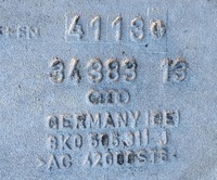 фото thumb №9, Левая поворотный кулак ступица рычаг audi a4 b8 8k0505431