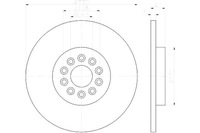 фото thumb №1, Hella pagid гальмівні диски гальмівні 2szt jaguar s-type r