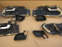 фото thumb №1, +e1 mercedes w202 хром ручка внутрішня двері kpl 4szt + захист чорні