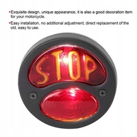 фото thumb №7, 12v універсальний мотоцикл задні світло стоп-сигнал