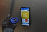 фото thumb №11, Капот крышка двигателя серая honda crv 2 ii lift 04-06