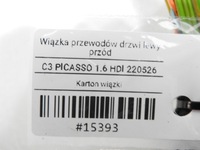 фото thumb №8, Жгут электропроводка дверь левый перед c3 picasso