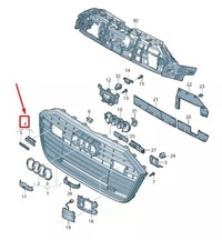 фото thumb №1, Audi a6 4a c8 радиатор решётка emblem кронштейн 4k08537369b9